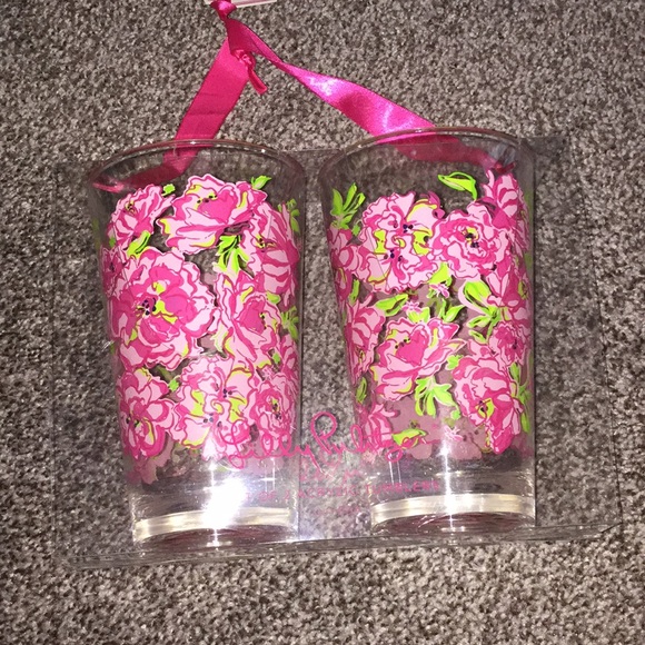 Lilly Pulitzer Other - Lilly Pulitzer Acrylic Tumblers - Set of 2 Brand New Factory Wrapped